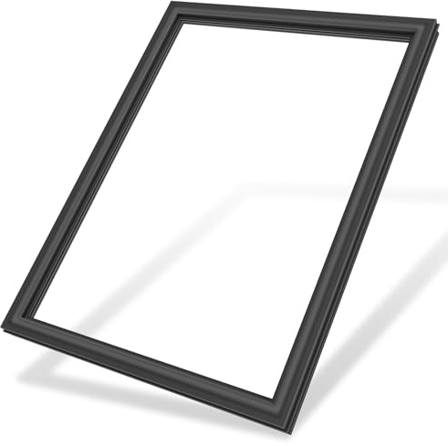 LXun Upgraded 41.6x28.5 242193206 Refrigerator Door Gasket Replacement for Kenmore Crosley Frigidaire Refrigerator Door Seal Replacement Fridge Door Gasket FFTR1828SP3A FFTR1828SE0 CRT185SS1 black
