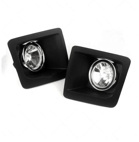 Car front fog lights, Fog Light Lamp 2PCS Left And Right Car Front Bumper Replacement Fog Lamp Assembly, For GMC Sierra 1500 2014 2015