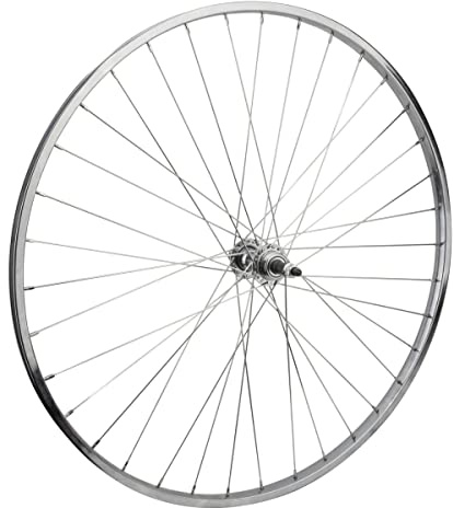 Wheel Rear 27 x 1-1/4 Silver, Bolt On, 5/6/7sp FW Hub, 14g UCP Spokes, 36H