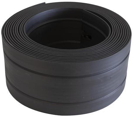 Windhager Bordo per aiuole e aiuole, Bordo Elastico, 8 m x 12,5 cm, 06099