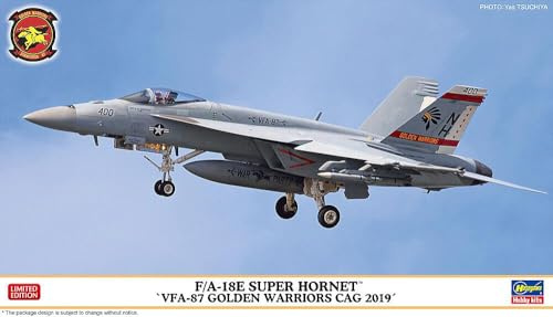 Hasegawa 602417-1/72 FA-18E Super Hornet VFA 87 Golden WarrioresCAG 2019 - Maßstab 1:72