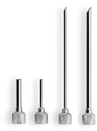 AmazWhip Whipped Cream Dispenser 4 Injector Tips Of Stainless Steel