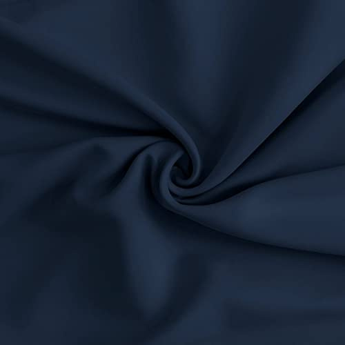 Morbidissimi Tessuto Oscurante al Metro per Tende Notte h. 280 cm V530 Blu