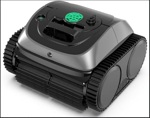 WYBOT Robot Nettoyeur de Piscine sans Fil Haut de Gamme avec Mode Application, Technologie de cartographie Intelligente, Dure 180 Minutes, Robot aspirateur de Piscine Automatique avec Aspiration