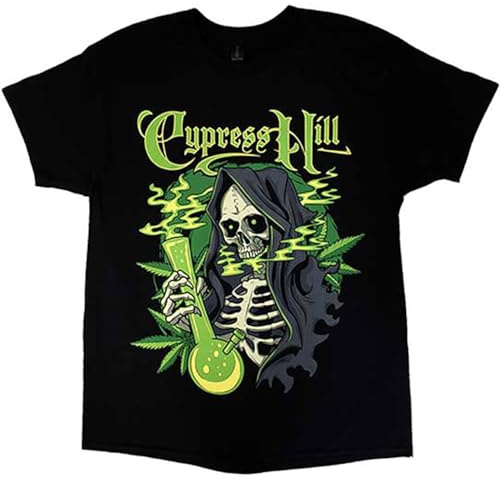 Rock Off officially licensed products Cypress Hill Skull Logo T Shirt