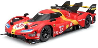 MAISTO Radiocomando Ferrari 499P LMH #51 2023 - Modellino Realistico Auto in Scala 1:16 con Radiocomando, Batteria e Ricarica USB, Licenza Ufficiale Ferrari, Età Consigliata 8+ Anni