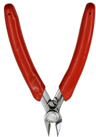 Toddmomy Alicates de Corte de Acero Inoxidable para Electricistas Mini Pinzas Multiusos con Mango Antideslizante Herramientas para DIY Joyería y Telecomunicaciones Resistentes y Portátiles