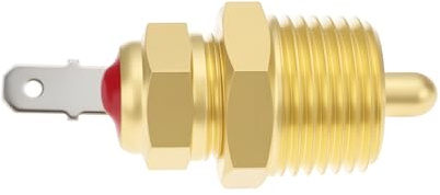 ECSiNG 3/8NPT auf 1/2NPT Kühlerlüfter Thermostat Temperaturschalter Sensor 175 °F EIN 190 °F Aus Kompatibel mit Auto