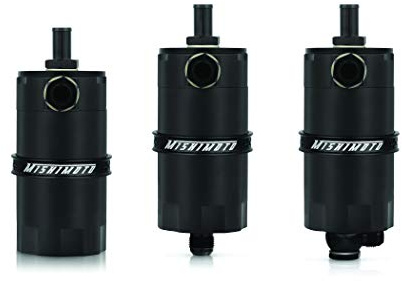 Mishimoto Baffled Oil Catch Can, Black