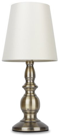 MiniSun | Antique Golded Touch Table Lamp with Cream Shade | Table Lamps, Home Décor & Improvement Essential