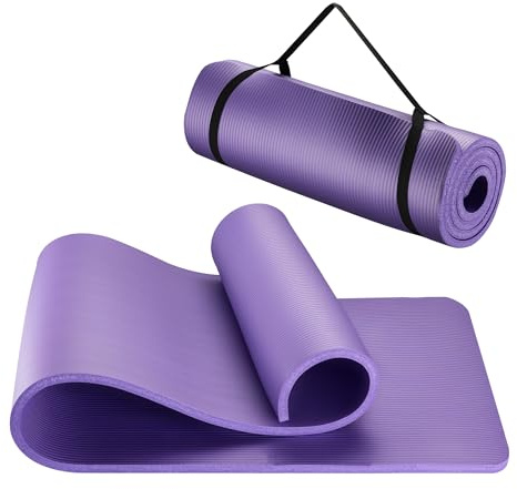 Wiltec Yogamatte Turnmatte Gymnastikmatte Bodenmatte rutschfest extradick Sport