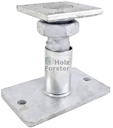 Eurotec Pedix HV Pfostenträger höhenverstellbar, Querkraftragfähig 140+50mm