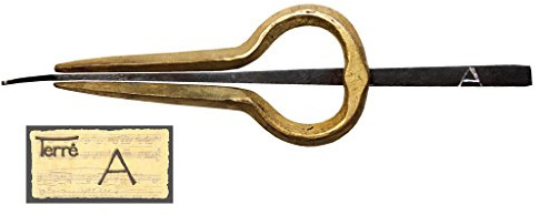 Maultrommel Murchunga aus Nepal gestimmt in A2 Pro-Line big size brass Messing handgeschmiedet Zunge Mund Instrument Musik Klang Percussion Weltmusik