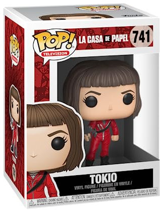 Funko Pop! Vinyl: Television: Money Heist: Tokio With Mask Chase - la Casa di Carta - Figura in Vinile da Collezione - Idea Regalo - Merchandising Ufficiale - Giocattoli per Bambini e Adulti