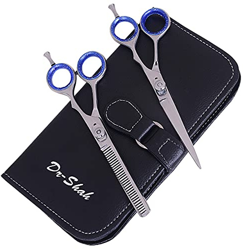 Profi Haarscheren Friseurscheren Frisörscheren Silber Haarscheren 2er Set Salon Scissors 6 inches Effilierschere