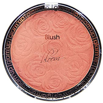 Glam'Up Paris - Poudre Blush Fard à Joues - Ultra Pigmentée - Résultat Modulable - Effet Bonne Mine - Longue Tenue - 16 gr - Bloom