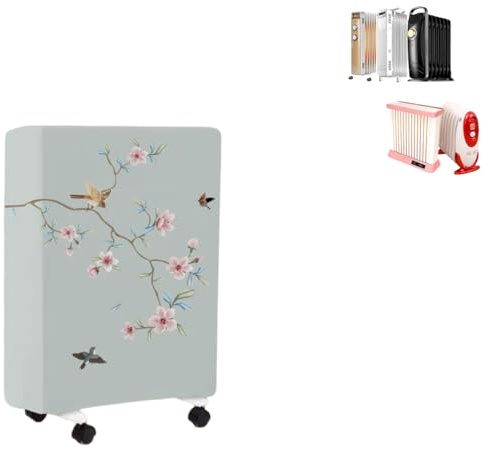 WTAIS Guardapolvo del Radiador Lleno de Aceite, Cubierta de Almacenamiento eléctrico, Antiarañazos/Impermeable, Funda de Tela elástica Protectora, Accesorios para radiadores