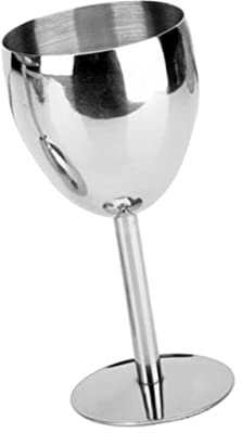 Alipis calice di vino calice da cocktail bicchieri di vino bicchieri da vino senza stelo bicchiere da vino in acciaio calici infrangibile coppa del gambo bicchiere di vino rosso