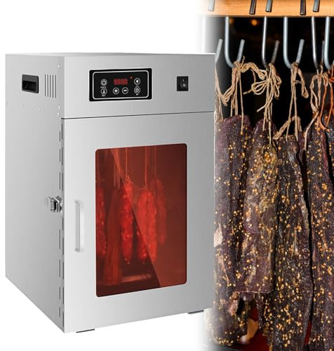 Machine de séchage d'aliments commerciale, séchoir à viande et à fruits, déshydrateur de viande séchée Machine de séchage d'aliments commerciale, séchoir rotatif pour aliments, réglage 30-90 ℃ pour sa