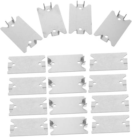 KITANDOVE 50pcs Heavy-Duty Nail Plates for Cable Wire Plates for Secure Installation of Electrical Cords and Wires for
