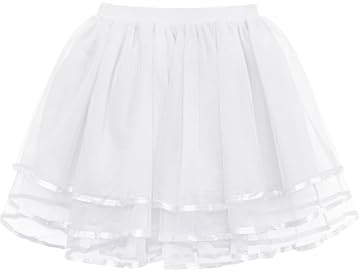 Wikoan Enaguas Suaves para Mujer Faldas con Volumen Petticoat de Encaje Faldas de Baile para Fiestas