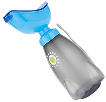 Urinoir de camping pour femme – 10 x 24 cm | Urinoir de voyage en voiture | Dispositif urinoir féminin haute capacité en gel de silice | Urinoir de voyage en voiture design ergonomique pour diverses