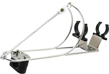 VPUPYILG Lifebuoy Bracket Marine Buoy Bracket Holder for Yacht Outdoor Lifeguard Double Clamp