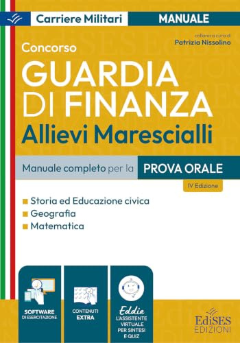 Concorso allievi marescialli Guardia di Finanza: manuale per la prova orale