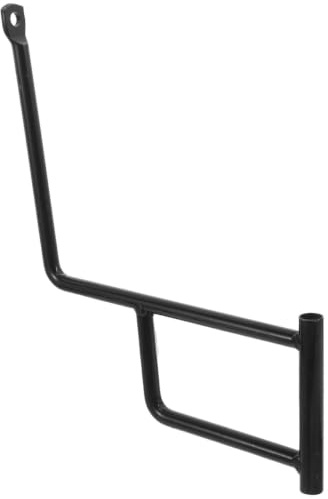 Gadpiparty Soporte Brazo de Espejo Retrovisor para Espejo Retrovisor de Carretilla Elevadora Hierro Negro Ajustable para Montacargas Almacén y Exteriores