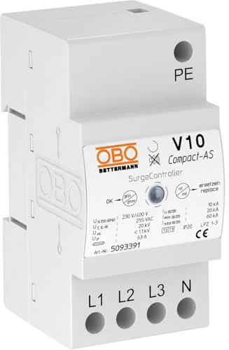 obo-bettermann sist. prot. sobr. ray - schutz v10-c 4p255-as