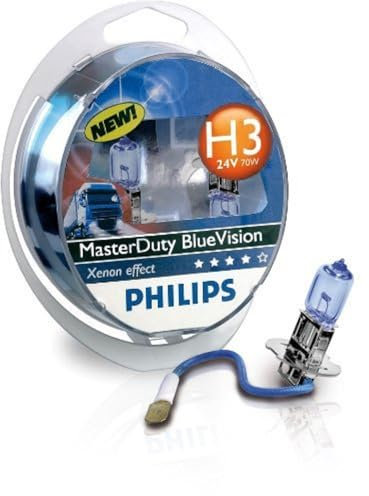 Philips automotive lighting MasterDuty BlueVision 24V H3 Scheinwerferlampe, 77486628