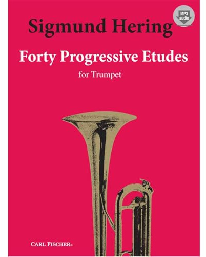 Carl Fischer Forty Progressive Etudes - Sigmund Hering for Trumpet