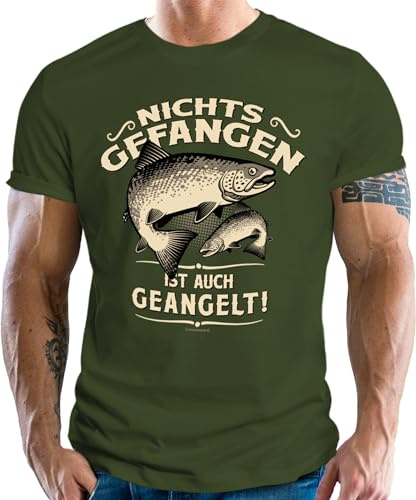 Herren T-Shirt für Angler und Fischer