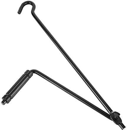 Scherenwagenheber 2t, Autoschere Scherenwagenschlüssel Handkurbel Metallgriff Kfz-Wagenheber Universal Autoheber Buchse Schere Wagenheber Reifenwechsel Reparaturwerkzeug für Auto-LKW PKW SUV, 38cm