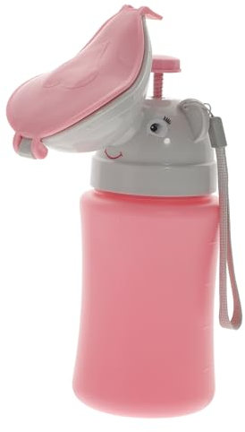 AOKWAWALIY 1pc Portable Potty for Camping Emergency Toilet for Car Pee for Girls Cute Urinal Bottle Emergency Urinal Toilet Toddler Portable Potty Camping Toilet Pink Urine Bottle Child Boys