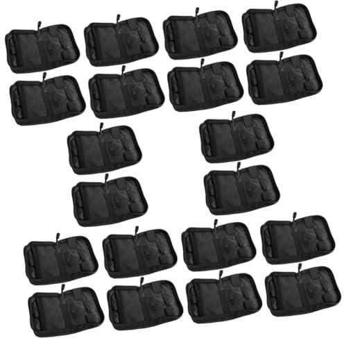 FOMIYES 20stücke Aufbewahrungstasche Für Blutzuckermessgeräte Tragbare Oxford- Schwarz Für -zubehör Für Und Zuhause Schützt Vor Stößen Und Spritzern