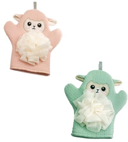MERRYHAPY 2pièces De Bain Pour Garçon Fille Cartoon Set De De Douceur Pour Garçon Fille Accessoires De Bain Colorés