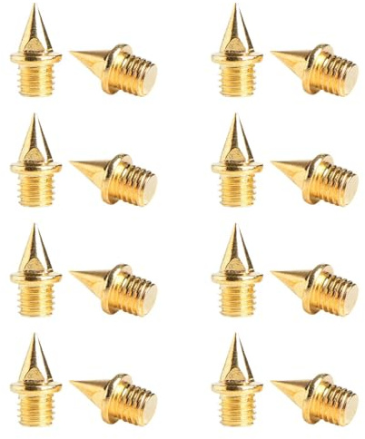 16 clavos de repuesto para zapatillas de atletismo, clavos de pista portátiles para adultos, clavos de acero resistentes de 7 mm para zapatillas de