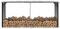 Capwee Abri à Bois Enno pour Bois de Chauffage à l'extérieur Abri de Stockage de Bois Acier galvanisé étagère en Acier pour Bois de Chauffage -Anthracite-330x92x153 cm