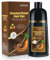 Champú Para tinte de Cabello Negro 3 en 1, Tinte Natural para el Cabello, Color Semipermanente para el Cabello, Tinte para Cabello Tratado para Mujeres y Hombres (Marrón castaño)
