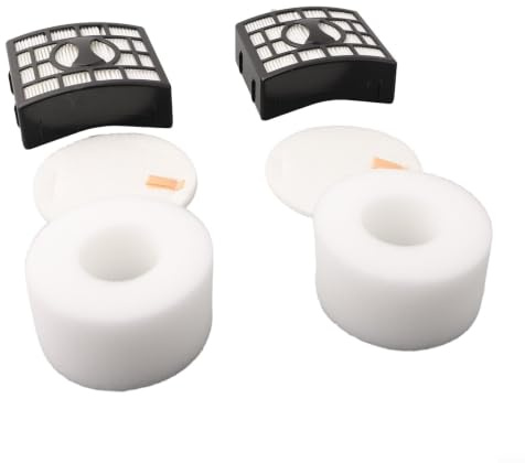 Replacement Filter Kit for Shark NZ801UKT Vacuum Cleaner AZ910UK Filter | NZ801UK AZ910UKT Replacement Vacuum Filters Set 6 Pieces Floor Brush Filter Foam Set