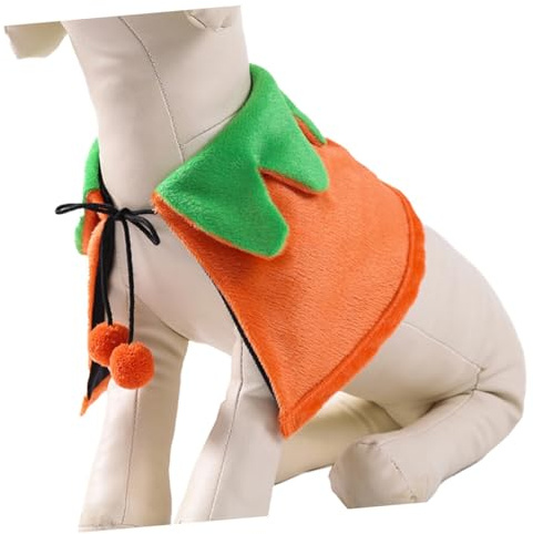 GANAZONO Halloween Hundmantel Cosplay Cape i Mjukt Andningsbart Material S- för Husdjurskläder och Festdekoration vid Maskerader och Fotograferingar