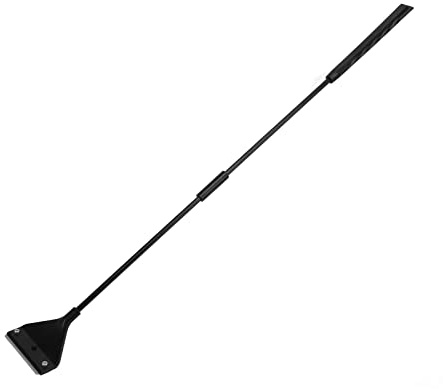 Pssopp Raspador de Acuario, de Plástico, 10 Cuchillas de Repuesto, Herramienta de Limpieza de Largo para Eliminación de Algas de Peceras (Rascador de Algas Modelo A 2 en 1 62cm)