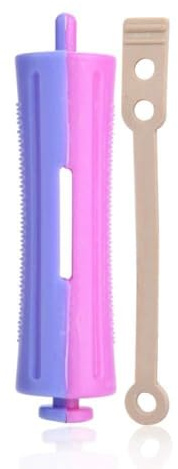 Generic Hårrullar Förtjockade Heat Perm Wave Stavar med Gummiband för Frisörsalong Hemmabruk ABS Resin Material Olika Storlekar (SH-9)