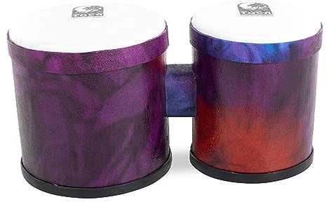 Toca TF2BWP Bongo Drum Woodstock Purple, 5+ 6