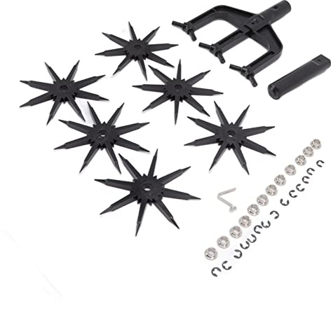 HOHXFYP Manual Cultivator, 18.9oz ABS Material Garden Soil Scarifier,Apply to Soil loosening and tilling
