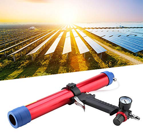 Pneumatic Glass Glue Sealant Caulking Gun Cartridge Air Gun 300~600ML