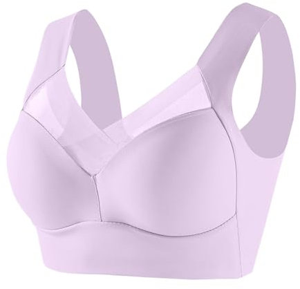 Chdirnely Bras for Women Sports Bras Non Wired Bras Plus Size Seamless Wireless Bralette Womens Underwear Comfort Bras Push Up Bra for Yoga Fitness Exercise