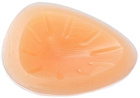 OBASDFD Triangle Silicone Breast Form, Self-Adhesive Breathable Prosthesis, Bra Enhancer Inserts