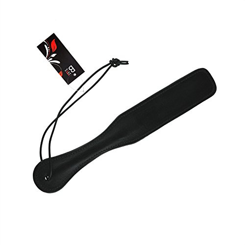 HANDGEFERTIGTE KLATSCHEN 30,0 cm BDSM [100% Büffelleder] Paddel I Peitsche | Sex Spielzeug für die Paare I Domina I Paddle I Flogger I Whip I Bondage I Sex Toy I BDSMS Spielzeug extrem für Frauen I BDSM